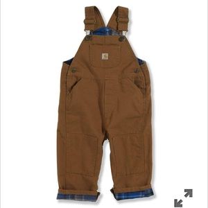 Carhartt overalls plaid flannel interior 3M